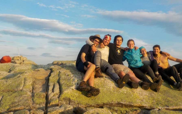 backpacking adventure for adults in maine